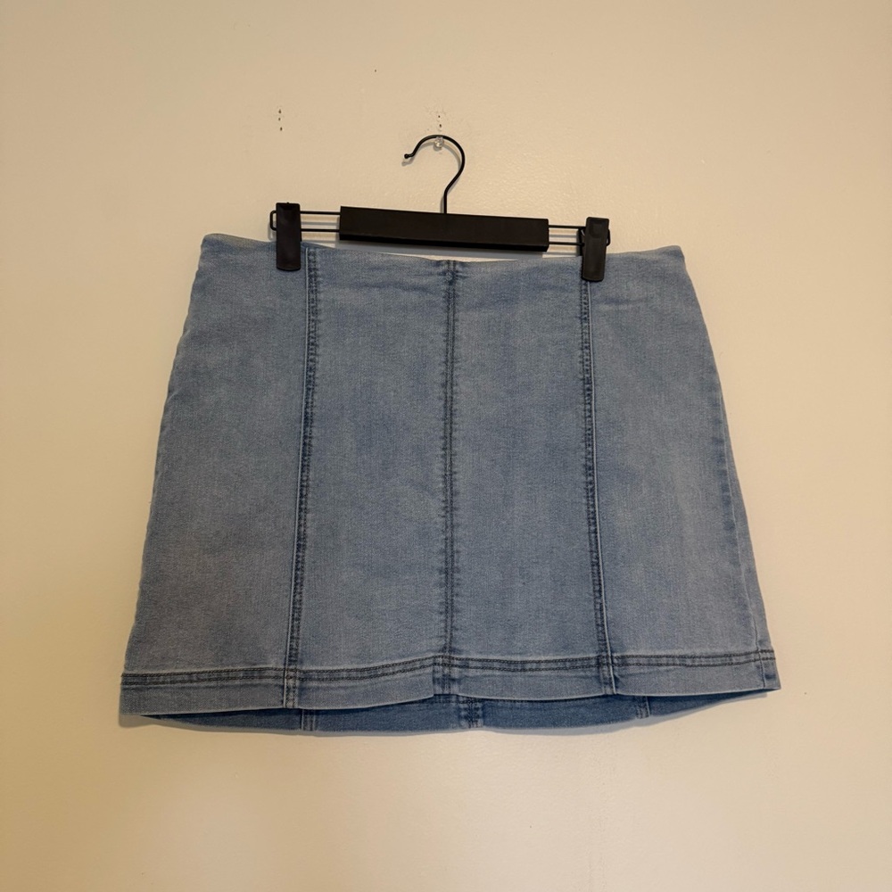 wild fable | Light Blue Denim Mini Skirt